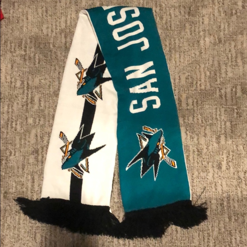 San Jose sharks scarf